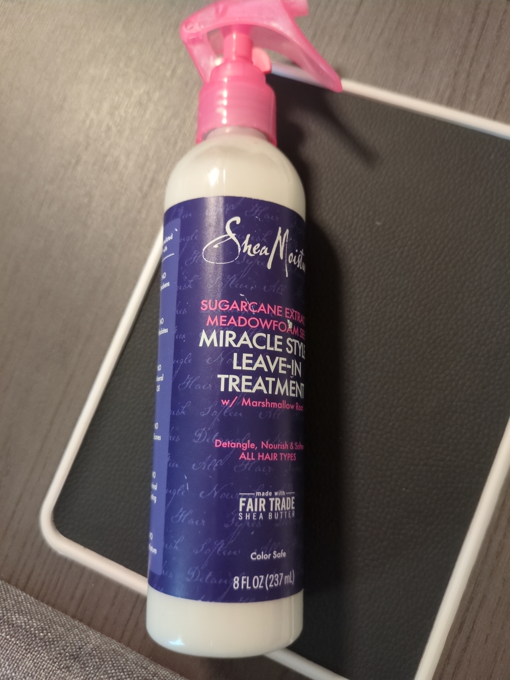 Shea Moisture Pink & Purple Miracle Style Leave-In Treatment